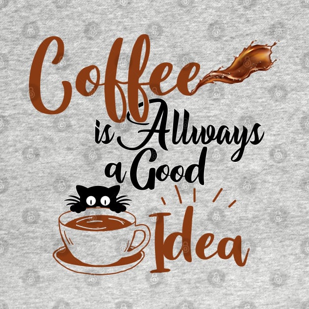 I Like Cats ,Coffee And Maybe 3 People by RedoneDesignART